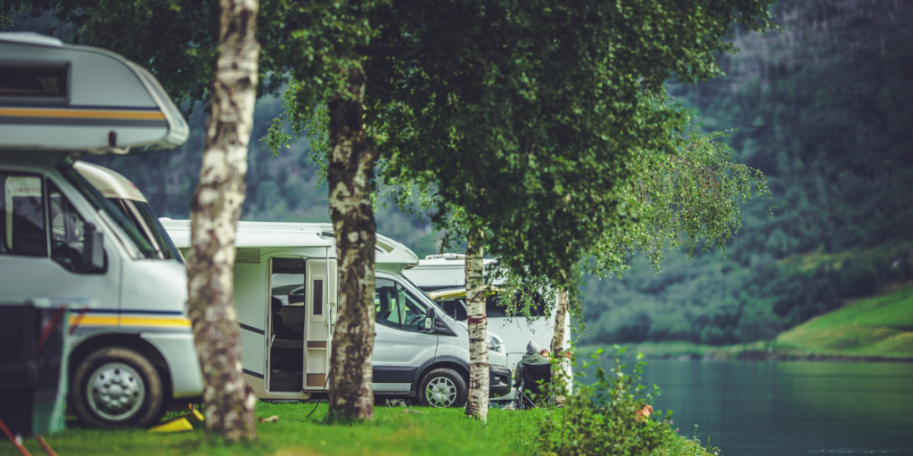 RVs Parked to Camp - Baraboo RV Repair